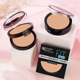 Imported Brighten Moisturize Compact Powder with Light-Diffusing Particles for a Flawless, Long-Lasting, Oil-Control, Translucent Setting Powder for All Skin Tones, 20gm (Item Code: 174)