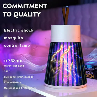 Adbeni Imported Electric Shock Mosquito Lamp - Portable USB Charging Mosquito Killer for Home & Outdoor Camping (Item Code: 483)