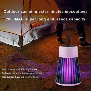 Adbeni Imported Electric Shock Mosquito Lamp - Portable USB Charging Mosquito Killer for Home & Outdoor Camping (Item Code: 483)